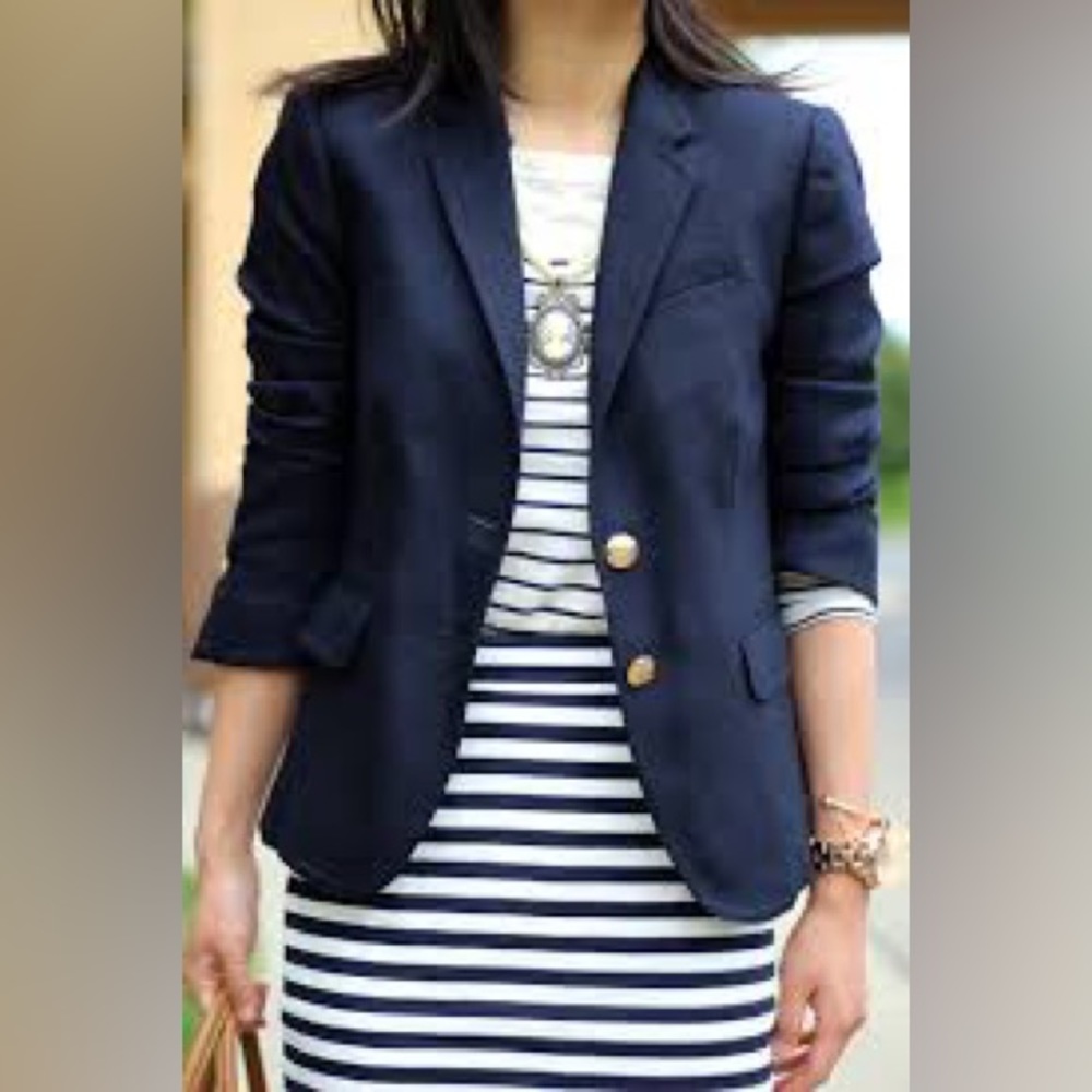 ✨Host Pick✨NWT Classic J. Crew Schoolboy Blazer - Picture 7 of 9